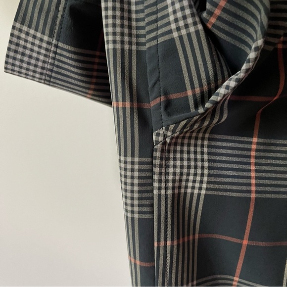 Backcountry Button-Up MTB Jersey - Men's L Gray Stripes - Picture 9 of 14